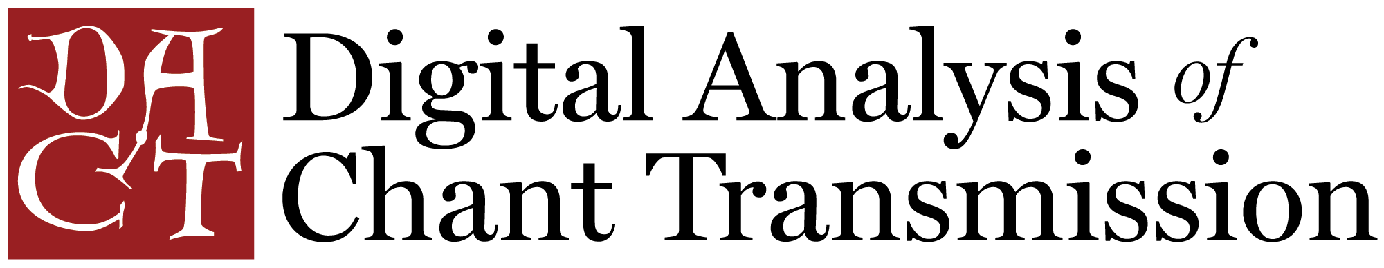 Digital Analysis of Chant Transmission Logo